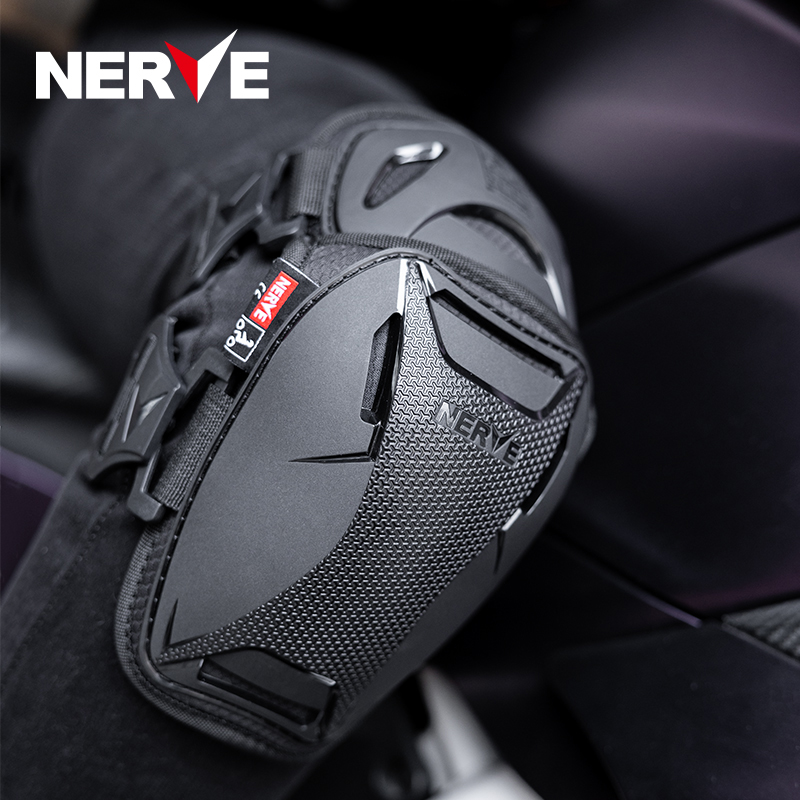 Mountain Biking Knee And Elbow Pads - NERVE мотоциклетные наколенники, защита для мотокросса,