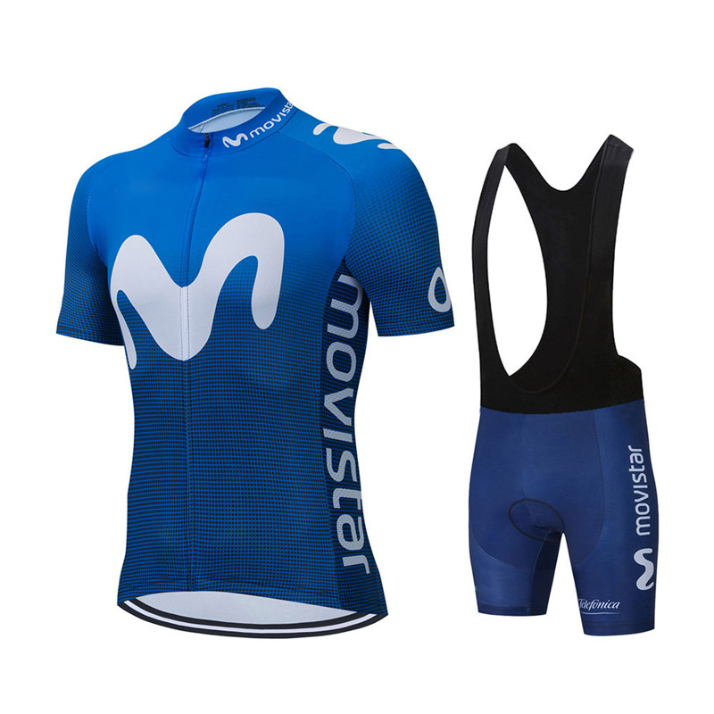 Mountain Biking Pants For Men - Новые летние комплекты велосипедного трикотажа Movistar