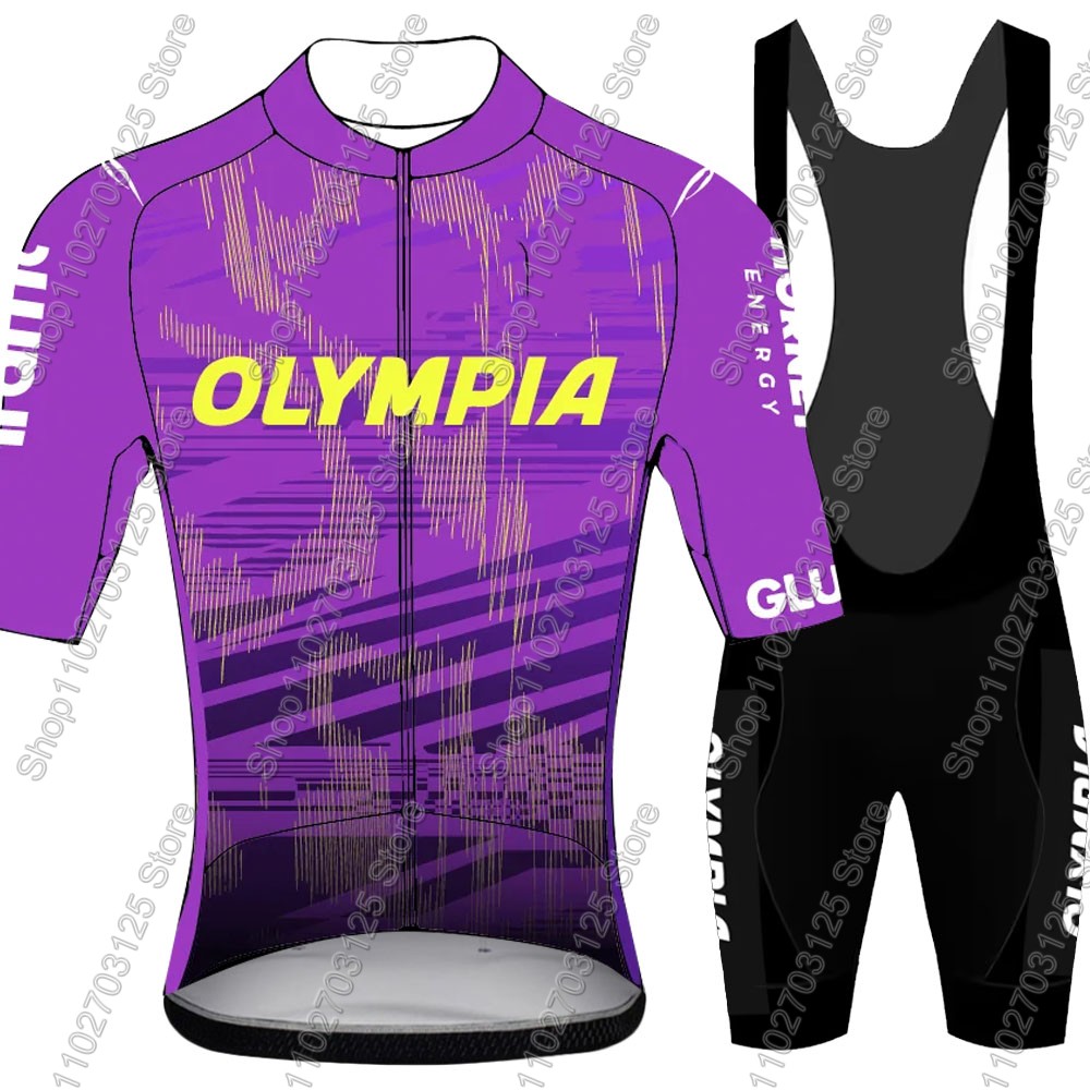 Mountain Biking Pants For Men - Olympia Cycling Team 2026 Комплект велосипедного