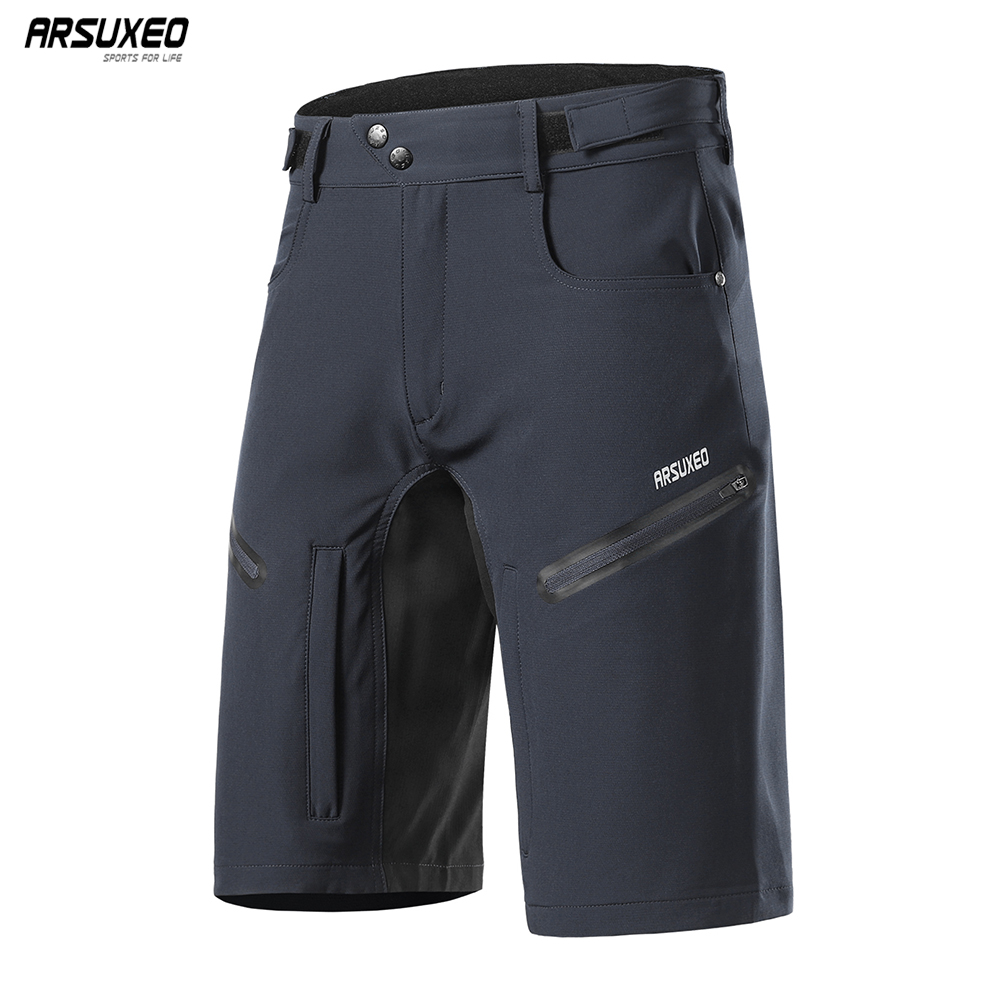 Mountain Biking Body Armour - Мужские велосипедные шорты ARSUXEO свободного кроя