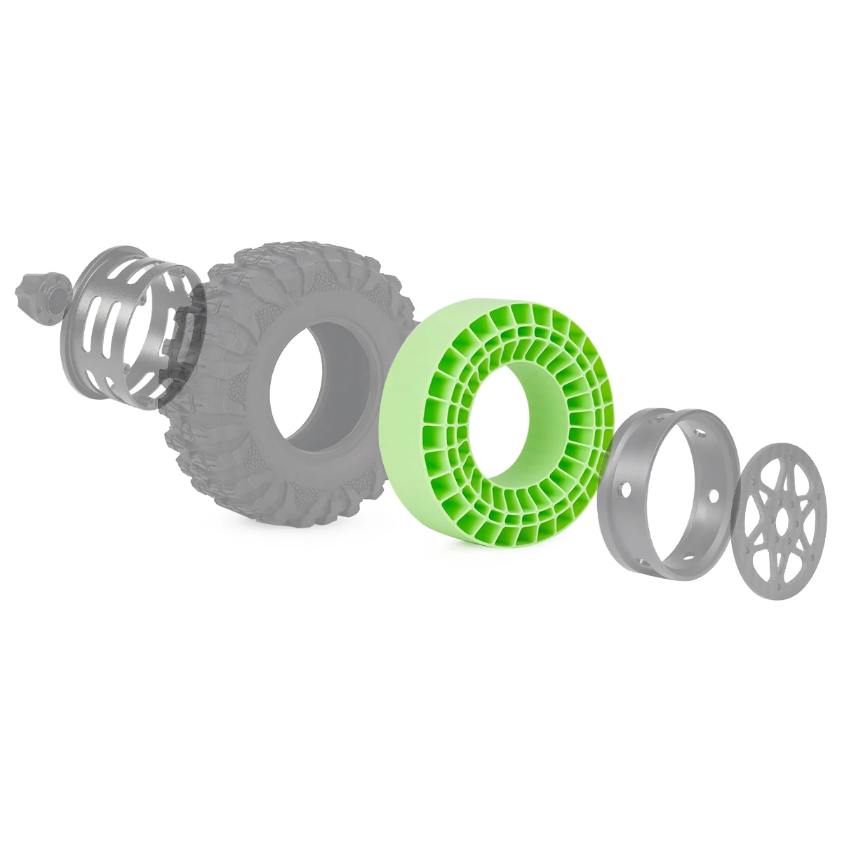 RC гусеничная шина, силикагель – обзор и цена Tire Insert Foam