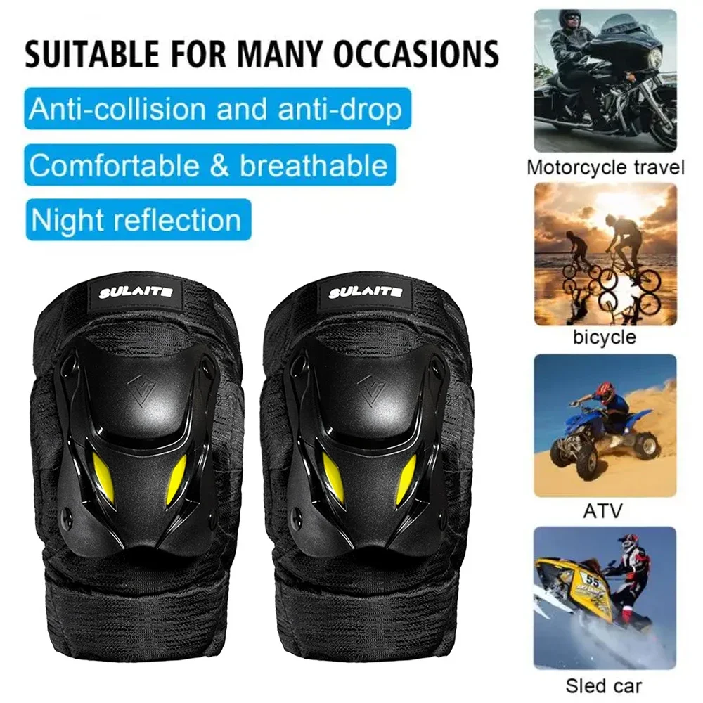 1 пара электрических велосипед – обзор и цена Mountain Biking Knee And Elbow Pads