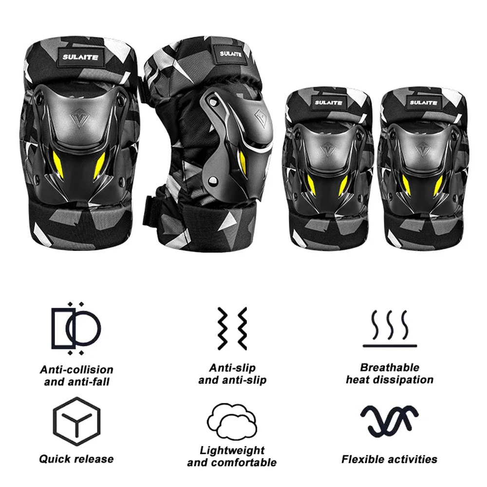 Премиальная экипировка для мот – обзор и цена Mountain Biking Knee And Elbow Pads