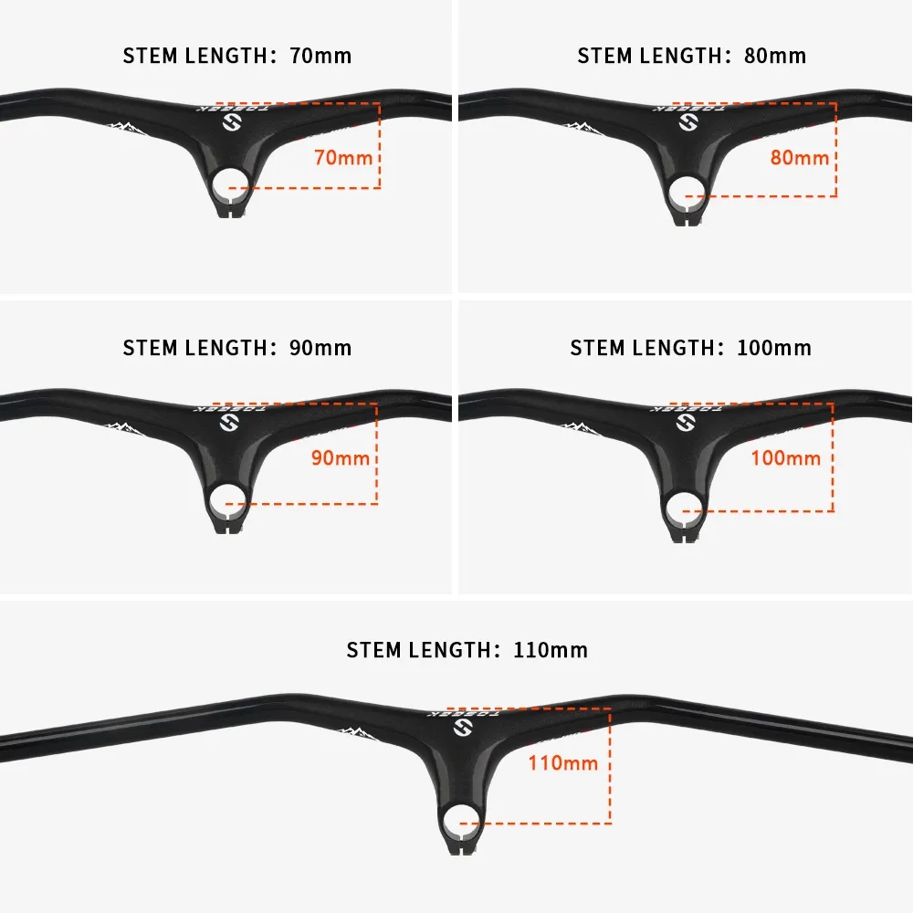 Карбоновый руль TOSEEK T800 дл – обзор и цена Mountain Biking Xc