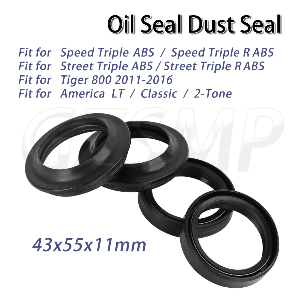 43X55X11 мм Масляно-пылевой уп – обзор и цена Fork Oil Seal